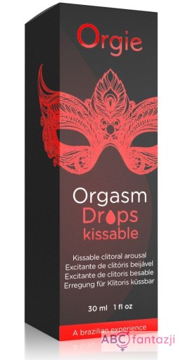 Kropelki Orgasm Drops kissable 30ml Orgie Orgie
