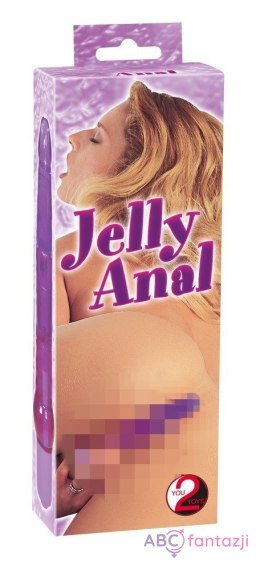 Wibrator analny - Jelly Anal, purple You2Toys