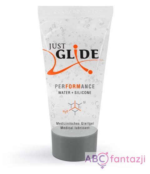 Lubrykant na bazie wody z silikonem Performance 20ml Just Glide Just Glide