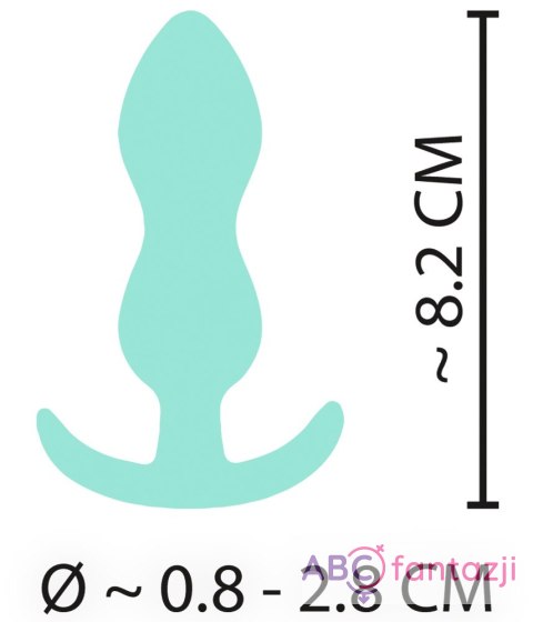 Korek analny 8,2cm Cuties Cuties Korek analny 8,2cm Cuties Cuties