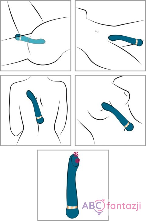 Wibrator Hot'n Cold 21,6cm You2Toys Wibrator Hot'n Cold 21,6cm You2Toys