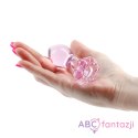Korek analny Flower Pink 8,9cm Crystal Nsnovelties