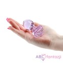 Korek analny Rose Purple 8,9cm Crystal Nsnovelties