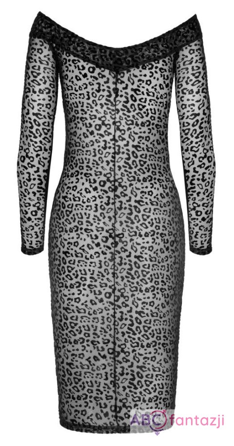 Sukienka Leopard S Noir Handmade Noir Handmade Sukienka Leopard S Noir Handmade Noir Handmade