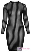 Sukienka Stripe 5XL Noir Handmade Noir Handmade