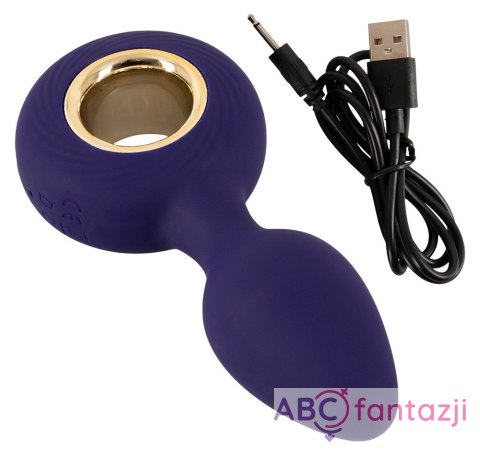 Korek analny z wibracjami 12,6cm Sweet Smile Sweet Smile Korek analny z wibracjami 12,6cm Sweet Smile Sweet Smile