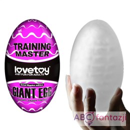Masturbator Giant Egg Grind Ripples Lovetoy Lovetoy