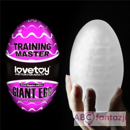 Masturbator Giant Egg Grind Ripples Lovetoy Lovetoy
