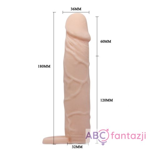 Nakładka na penisa 18cm Pretty Love Pretty Love Nakładka na penisa 18cm Pretty Love Pretty Love