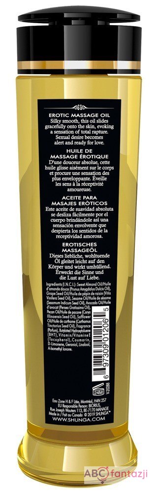 Olejek do masażu Lawenda 240ml Shunga Shunga Olejek do masażu Lawenda 240ml Shunga Shunga