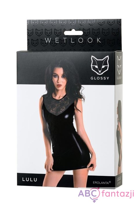 Sukienka Lulu Glossy Shiny Wetlook M TOYFA TOYFA Sukienka Lulu Glossy Shiny Wetlook M TOYFA TOYFA