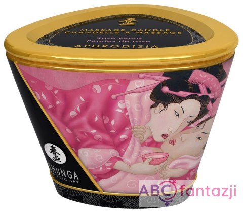 Świeca do masażu Aphrodisia Rose 170ml Shunga Shunga Świeca do masażu Aphrodisia Rose 170ml Shunga Shunga