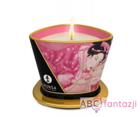 Świeca do masażu Aphrodisia Rose 170ml Shunga Shunga Świeca do masażu Aphrodisia Rose 170ml Shunga Shunga