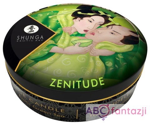 Świeca do masażu Exotic Green Tea 30ml Shunga Shunga Świeca do masażu Exotic Green Tea 30ml Shunga Shunga