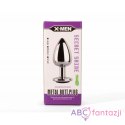 Korek analny Secret Shine Black Jewell 8,2cm X-MEN X-MEN