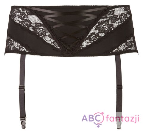 Pas do pończoch czarny XXXXL Cottelli Curves Pas do pończoch czarny XXXXL Cottelli Curves