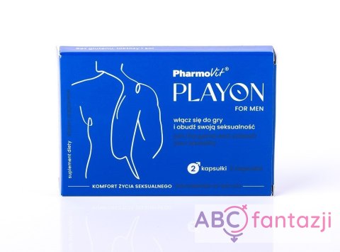 Zestaw pompka do penisa, pierścień, kapsułki Play On for Men i żel Just Glide 20ml Zestaw pompka do penisa, pierścień, kapsułki Play On for Men i żel Just Glide 20ml