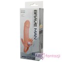 Nakładka z wibracjami Brave Men 14cm LyBaile LyBaile