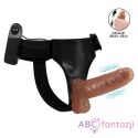 Uprząż z dildo 16cm z wibracjami LyBaile LyBaile