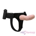 Uprząż z dildo z wibracjami 15cm Lybaile LyBaile