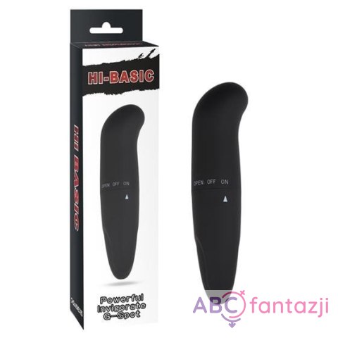 Mini wibrator Hi-Basic Powerful Invigorate G-Spot 12cm Chisa Chisa