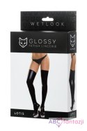 Pończochy Lotis Glossy Shiny Wetlook XL TOYFA Toyfa