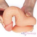 Dildo cyberskóra z przyssawką The Ultra Soft Dude 18 cm Lovetoy Lovetoy