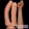 Dildo podwójne z przyssawką 33 Lovetoy Lovetoy