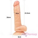 Dildo z przyssawką 20cm Lovetoy Lovetoy