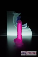 Dildo z przyssawką Beyond Peter Glow Pink 22cm Toyfa Toyfa