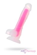 Dildo z przyssawką Beyond Peter Glow Pink 22cm Toyfa Toyfa