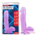 Dildo z przyssawką Hi Rubber 17,5cm Chisa Chisa