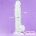 Dildo z przyssawką świecące w ciemności Lumino Play 21,5 cm Lovetoy Lovetoy