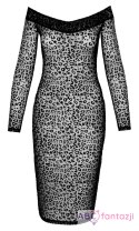 Sukienka Leopard XXL Noir Handmade Noir Handmade