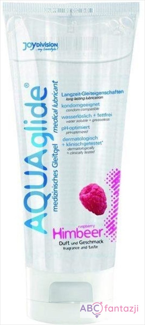 *AQUAglide "raspberry" 100 ml tube