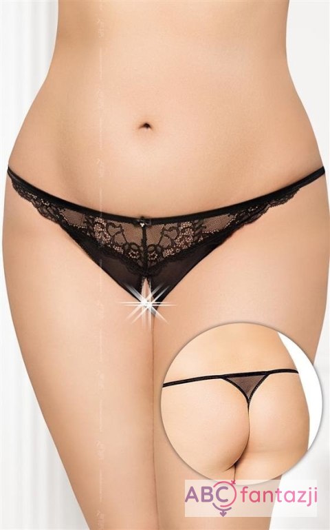 G-string 2434 czarny SOFTLINE