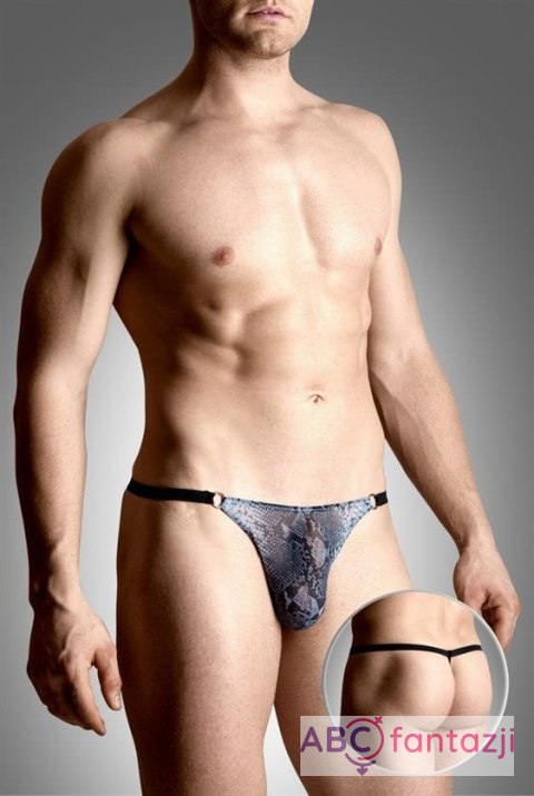 Mens thongs 4488 wężowy SOFTLINE