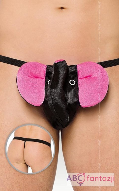 Thong 4445 czarny SOFTLINE