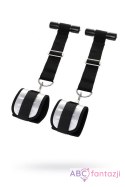 Anonymo hand clamps, polyester, silver, 23 cm Toyfa