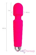 Flovetta Peony Vibrating massager, silicone, pink, 20.5 cm Toyfa