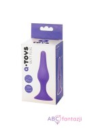 A-TOYS, Anal Plug, Silicone, Purple, 11,3 cm Toyfa