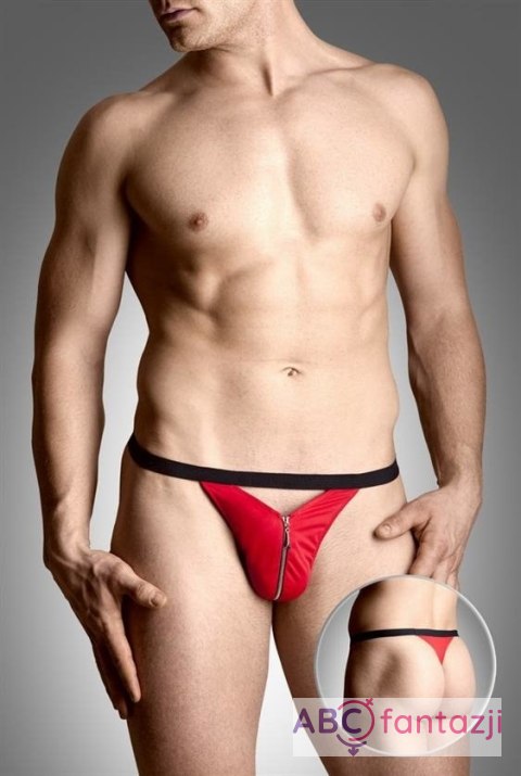 Mens thongs 4497 czerwony SOFTLINE