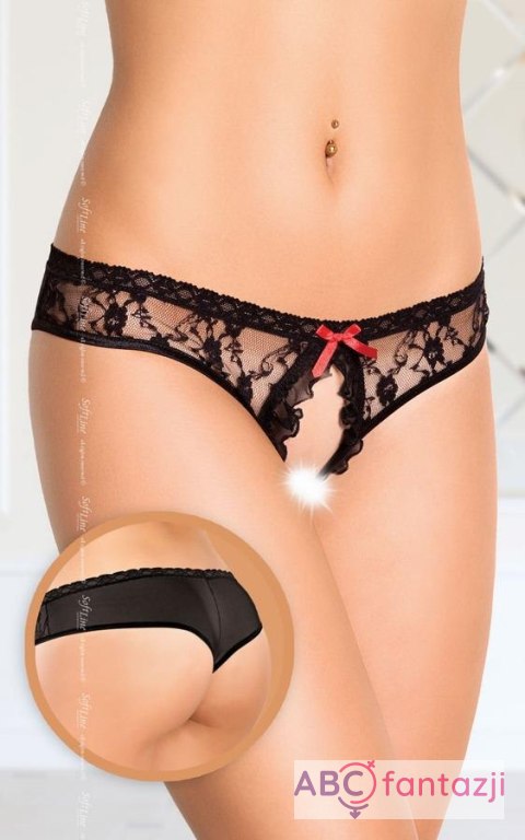 Panties 2418 czarny SOFTLINE