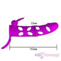 Pretty Love 6 Inch Vibrating Penis Sleeve Pink LyBaile