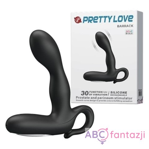 Pretty Love Barrack Prostate Stimulator Vibro Black LyBaile