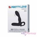 Pretty Love Barrack Prostate Stimulator Vibro Black LyBaile