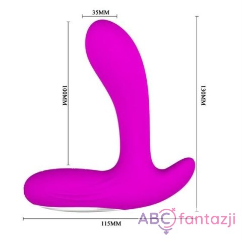 Pretty Love Beckie Prostate Stimulator Vibro Black LyBaile Pretty Love Beckie Prostate Stimulator Vibro Black LyBaile