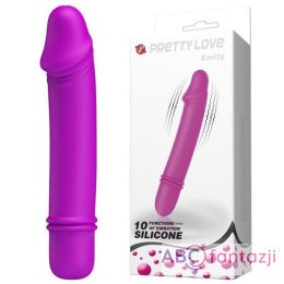 Pretty Love Emily Smooth Vibrator Pink LyBaile