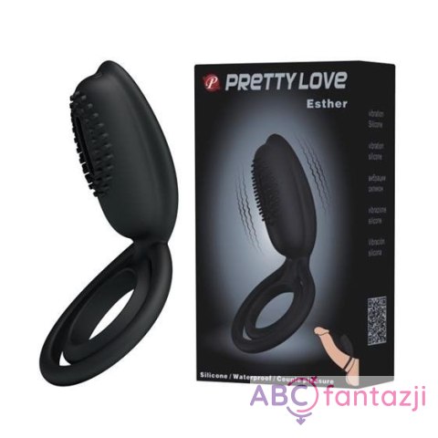 Pretty Love Esther Penis Ring Black LyBaile