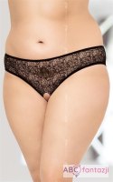 String 2467 Plus Size czarny SOFTLINE